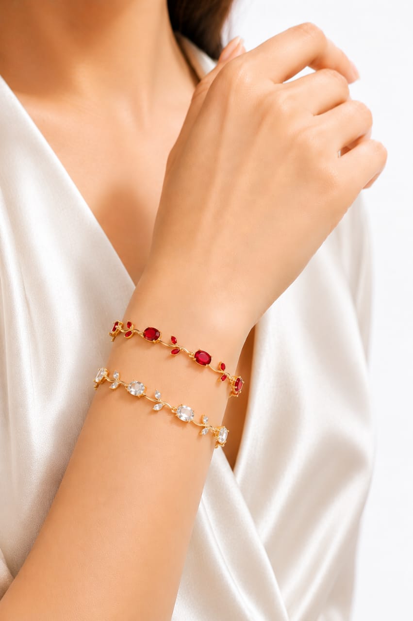 Tulip Bracelet |gold platted for women